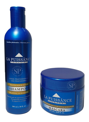 Shampoo + Máscara Matizador Blue La Puissance Neutralizador