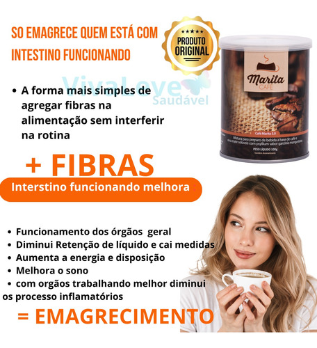 Café Marita 3.0 Original Imediato Energia E Emagrecimento Ja
