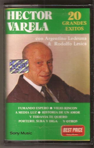 Hector Varela 20 Grandes Exitos Cassette Tango