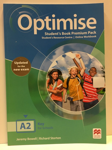 Optimise A2 Key For Schools - Student 's Book Premium Pack *