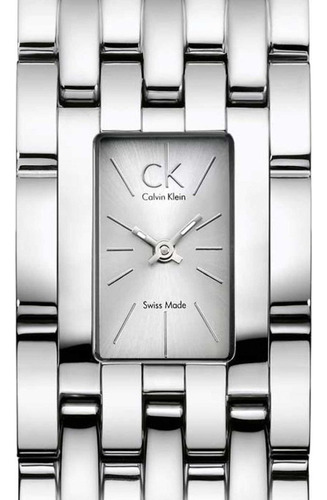 Reloj Calvin Klein Mujer Acero Pulsera Ancho Suizo K8423120