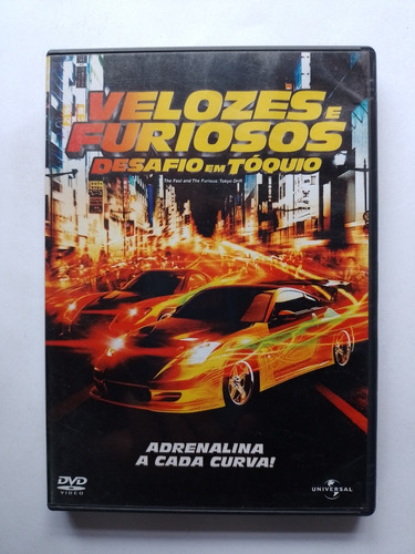 Dvd Velozes E Furiosos Desafio Em Tóquio Lucas Black