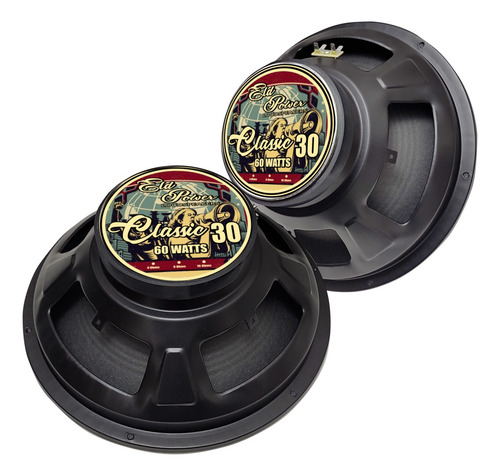 Kit Com 02 Alto Falantes Guitarra 12  Classic 30 Em 16 Ohms  By Eld Power