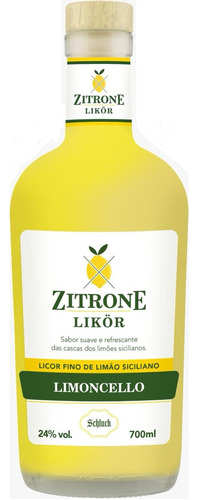 Licor Fino De Limão Siciliano Zitrone Likör 700ml Schluck