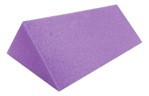 Triângulo Posicionador Espuma 41x18x25 Cm Bio Florence Cor Roxo