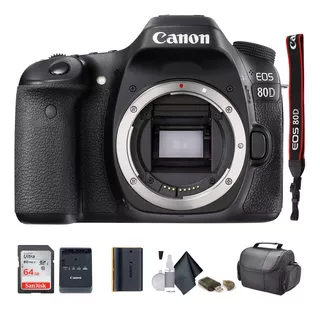 Canon Eos 80d Dslr Camera (c004) - Paquete De Inicio (renov.