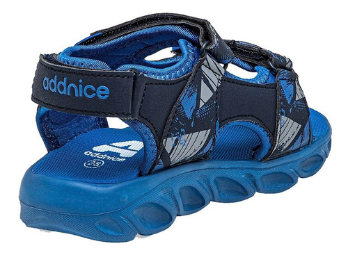 Imagen 3 de 8 de Sandalia Con Luces Addnice Harry Niño Azul 951460 Empo2000