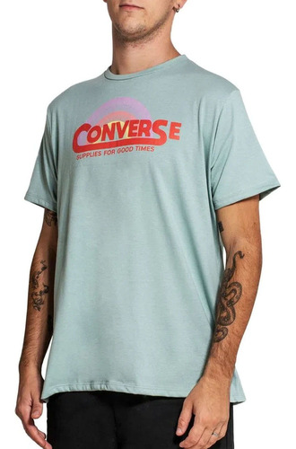 Remera Converse Moda Plant Sunset Hombre - Newsport