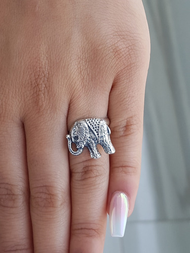 Anillo De Elefante Plata Ley .925 ¡envio Gratis! Mod 05