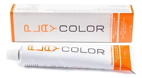 Tintura Coloración Permanente Plasma Playcolor X60gr 9 Rubio Muy Claro