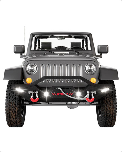 Parachoques Delantero Compatible Con Jeep Wrangler Jk Y Unli