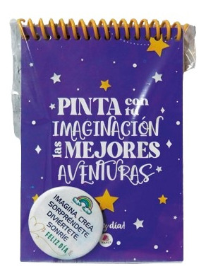 Anotador 10x14 Con Pin Día Del Niño Frases Pack X 15