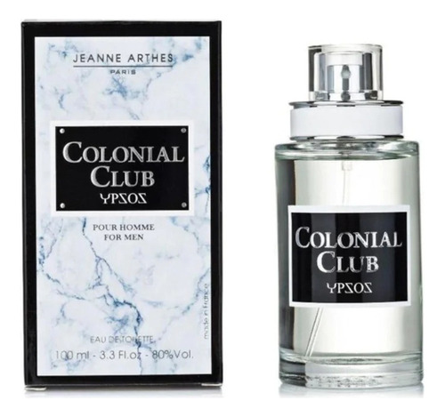 Jeanne Arthes Colonial Club Ypsos Edt 100ml Caballero