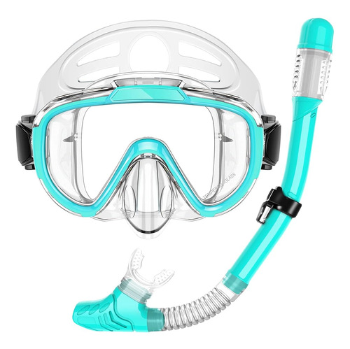 Zipoute Snorkel Snorkel Set, Equipo De Snorkel Seco Para Adu