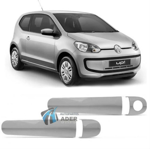 Kit X 2 Cubre Manijas Cromadas Vw Up Fox Gol Trend Saveiro