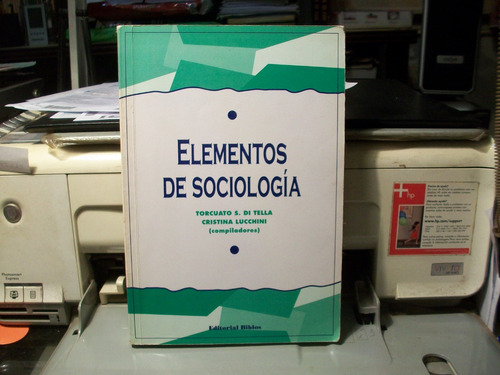 Elementos De Sociologia - Di Tella - Lucchini - Biblos