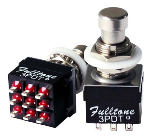 Chave 3pdt Fulltone True Bypass Original Pronta Entrega