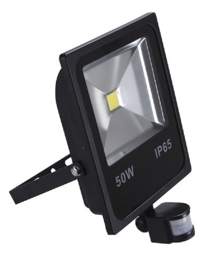 Reflector Led C/ Sensor Mov Ip65 / 50w /85-265v/ Luz Blanca