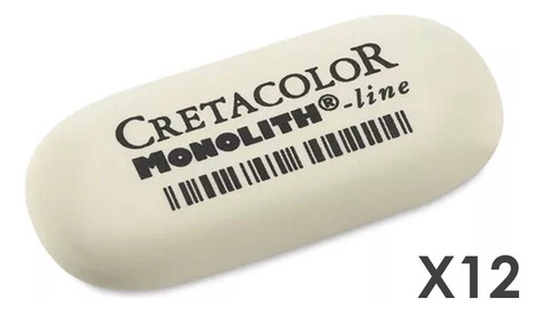 Borrador Suave Cretacolor Monolith Dibujo Pack X12 Unid