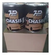 Comprar Pintura Acrílica Para Chasis, Negro.galón Y Cuñete