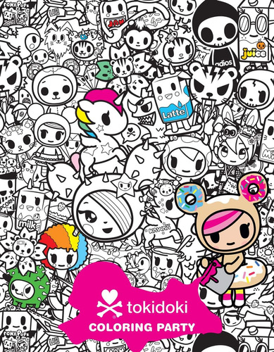 Libro: Tokidoki Coloring Party