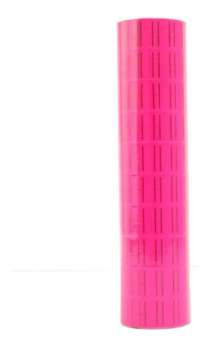 Rollos De Cinta Etiquetadora De Precios Fucsia *10 Und