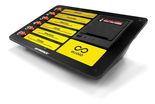 Kit Completo: Painel Senha E Guichê + Impressora + Software