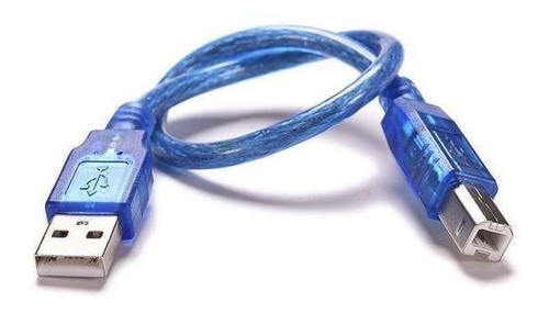 Cabo Usb Para Impressora - 30cm Super Rápido 