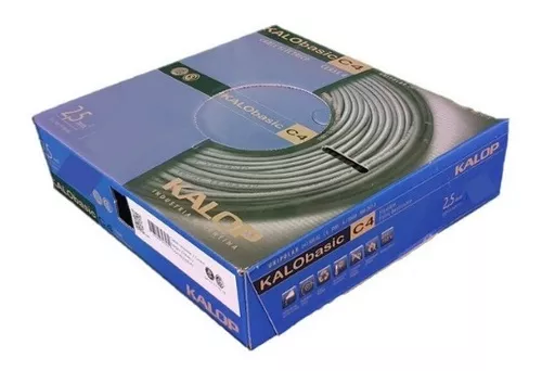 Cable Unipolar Kalop 2.5mm Normalizado Irán Cat. 5 X300 Mts