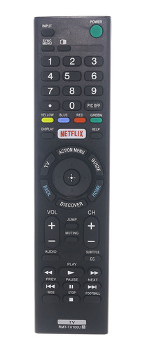 Control Remoto Compatible Para Tv Sony Rmt-tx100u