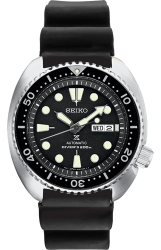 Seiko Srpe93 Prospex Reloj Para Hombre Negro 45 Mm Acero Ino