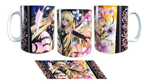 Mug Pocillo Taza Anime To Love Ru Konjiki No Yami Deviluke