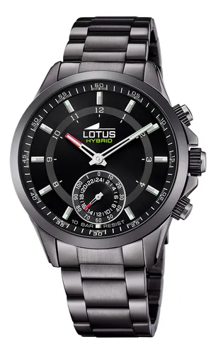 Reloj 18807/2 Lotus Negro Hombre Connected