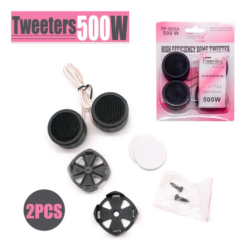 Super Tweeter Superficial Para Carro Audio Brillos Agudos 