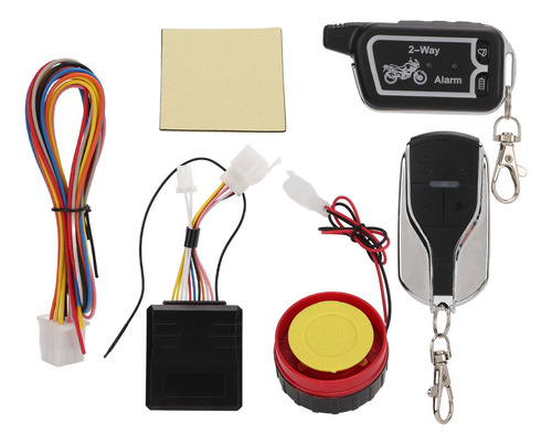 Sistema De Alarma De 2 Vías Motocicleta Dos Vibración Sonido