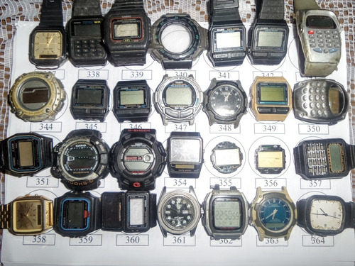 Lote 2 Sucatas Casio E Outros- Máquina Do Tempo