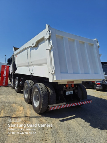 Imagem 5 de 15 de Mercedes Benz Actros 4844 8x4 Caçamba