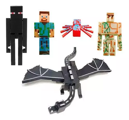 Bonecos Personagens Minecraft Cartela com 9 itens – Maior Loja de  Brinquedos da Região