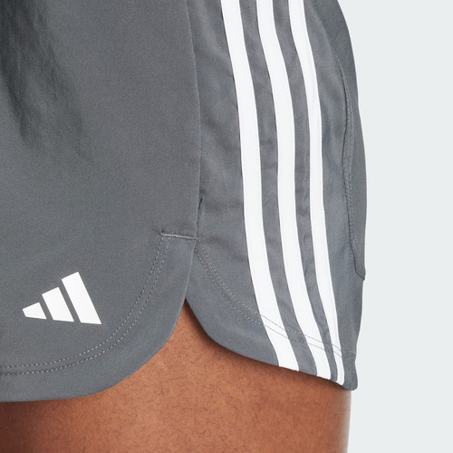 Shorts Adidas Entrenamiento Pacer Mujer Gris Is2173