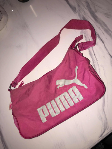 Cartera Rosa Puma Original Vintage Como Nueva 