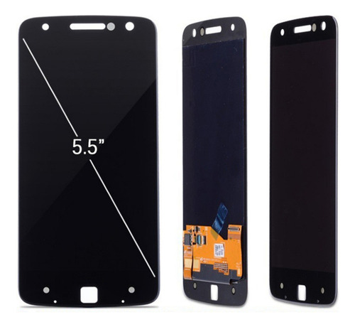 Tela De Toque Lcd Amoled Para Moto Z Droid Xlte Xt1650