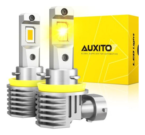 Pair H11 H8 H9 Led Fog Driving Light Bulbs Kit Drl 3000k Ccj