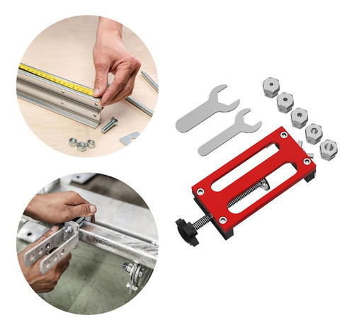 . Guía De Perfil De Aluminio Guía De Perforación Tipo B