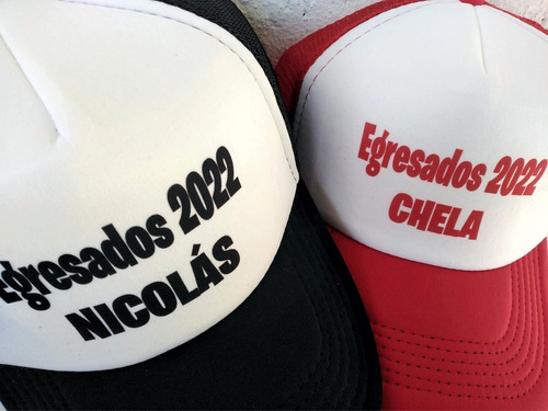 Gorros  Personalizados  Egresados Fin De Cursos 20 Unidades