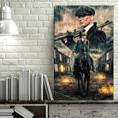 Cuadro Decorativo Peaky Blinders Thomas Shelby (80x50 Cm)