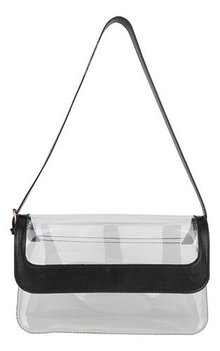 Bolso De Hombro Transparente De Pvc, Casual, Bonito Bolso Tr