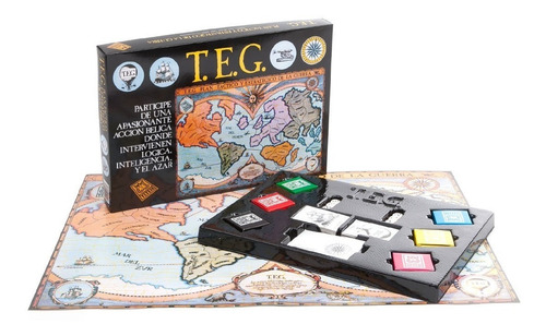 Imagen 3 de 4 de Teg Clasico Plan Tactico Estrategico De La Guerra
