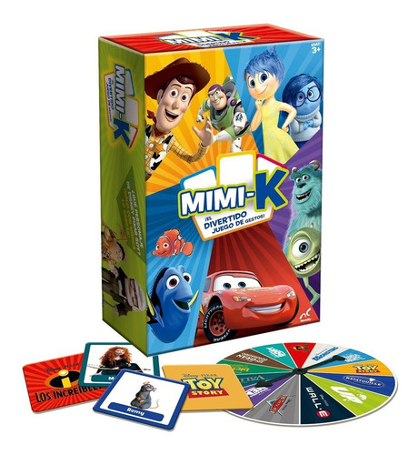 Juego De Mesa Mimica Mimi-k Pixar
