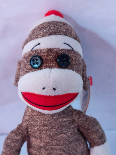 Peluche Ty Beanie Babies Socks The Sock Monkey 2012 Chango