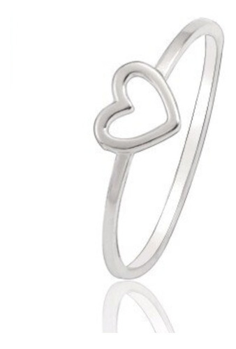 Anillo Corazon Plata 950 San Valentin 